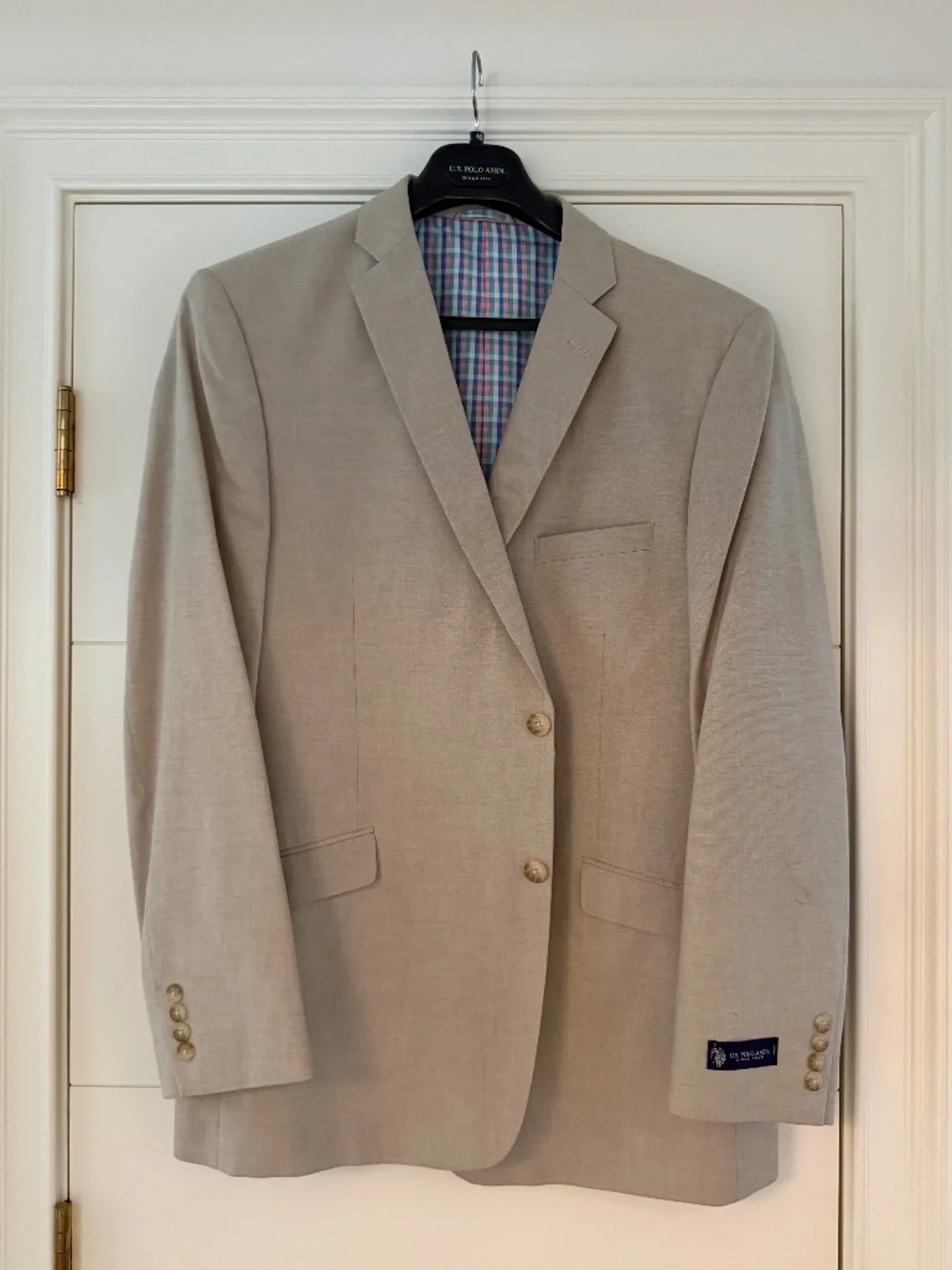 NWT US Polo Association Men's Khaki Blazer